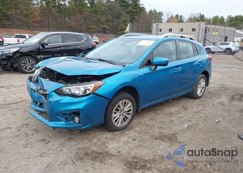2017 Subaru Impreza 2.0I Premium z USA, uszkodzony, nr VIN 4S3GTAD64H3724553